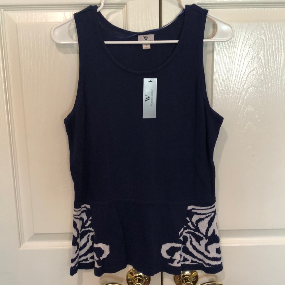 Worthington Peplum Tank